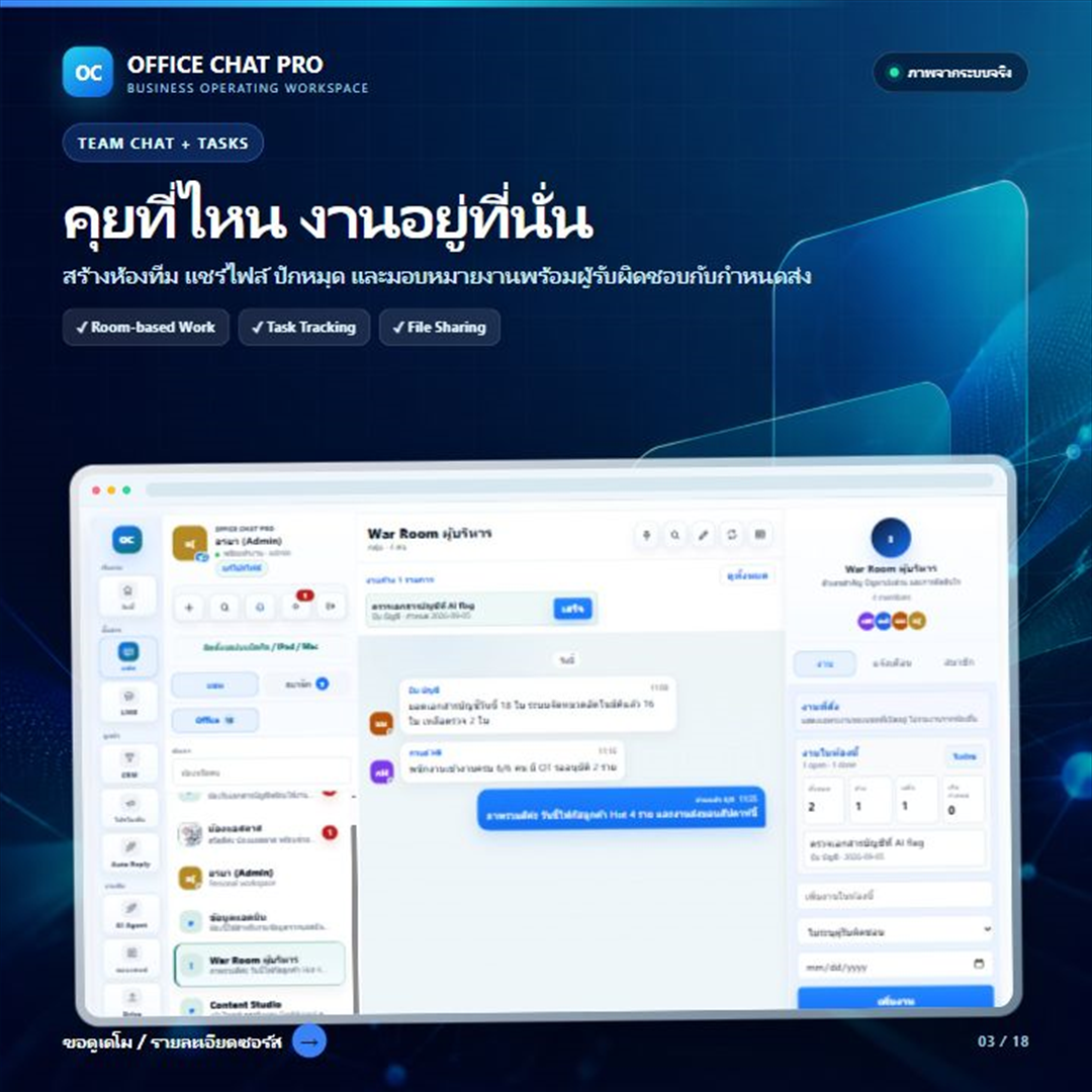 Team Chat + Tasks